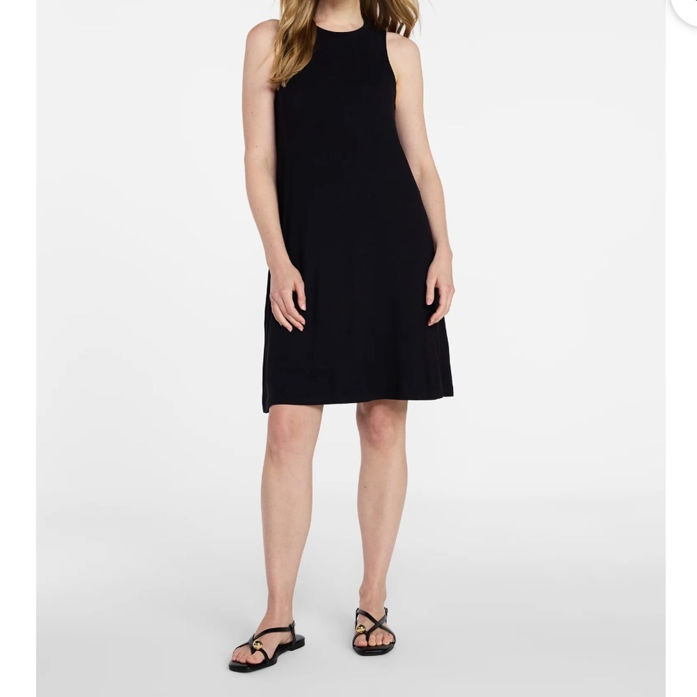 3 for $20 TIME AND TRU Tank Swing Dress Tent Sundress A Line Black Sleeveless S